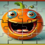 Jeu de puzzle de citrouille d’Halloween